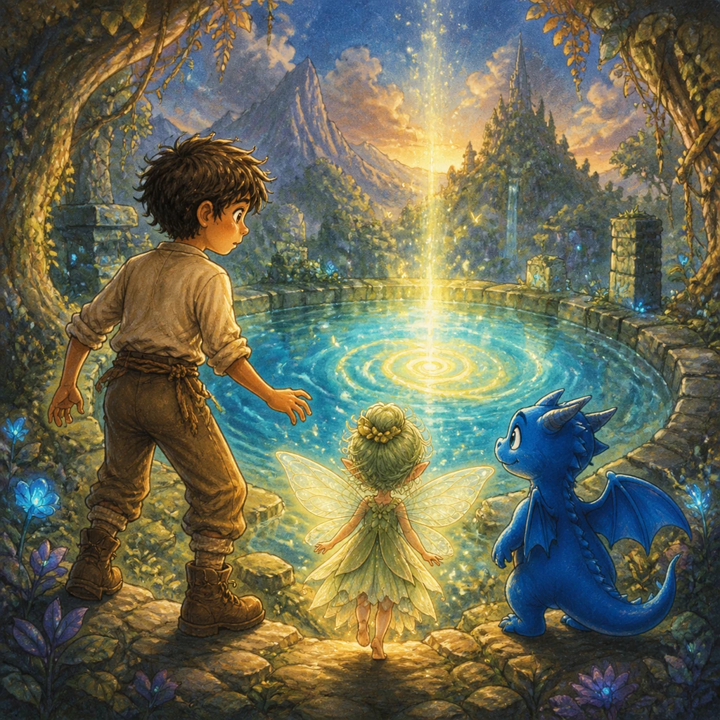 Guillermo and the Secret of the Radiant Pond - fairy-tale