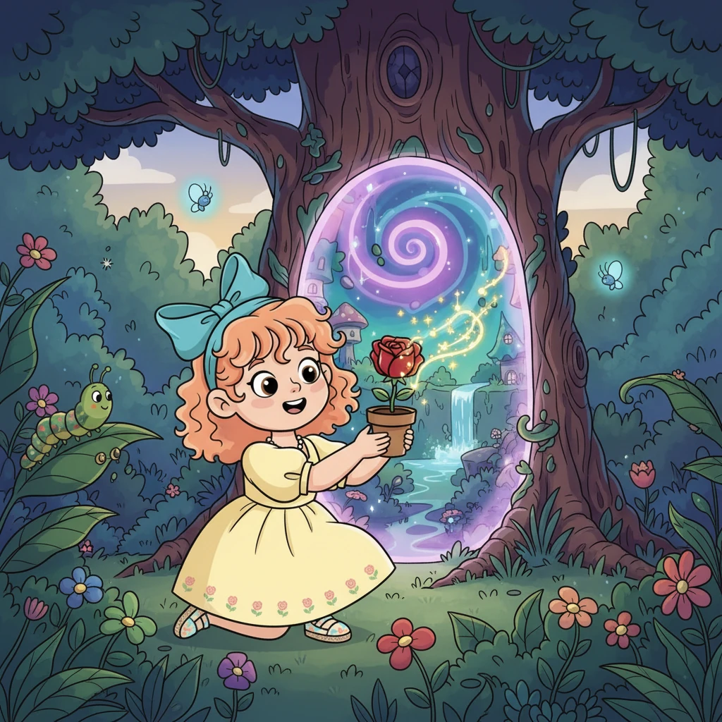 Lily and the Whispering Rose - 童话故事