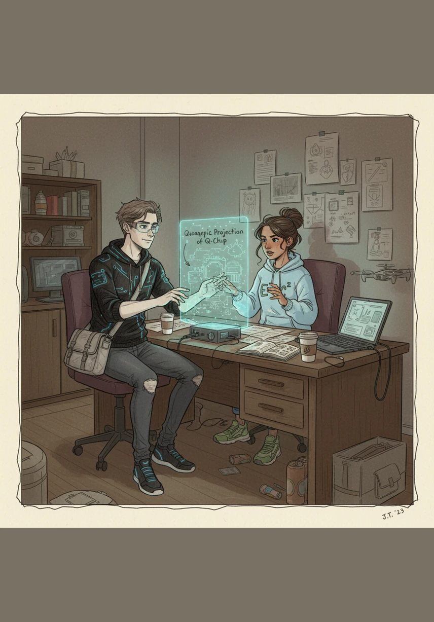 Alex scrolls through the detailed analytics, where colorful data clusters and sleek icons highlight specific strengths and areas for future growth. The system provides more than just a grade; it offers a comprehensive map of digital mastery.