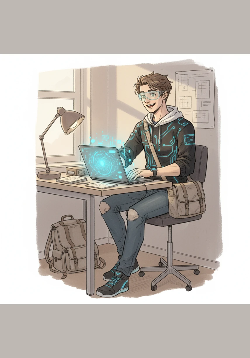 With a smile of triumph and a sense of great accomplishment, Alex closes the laptop as the room returns to a soft glow. The journey through the NextWave-inspired portal has proven that with the right tools, any challenge can be conquered.