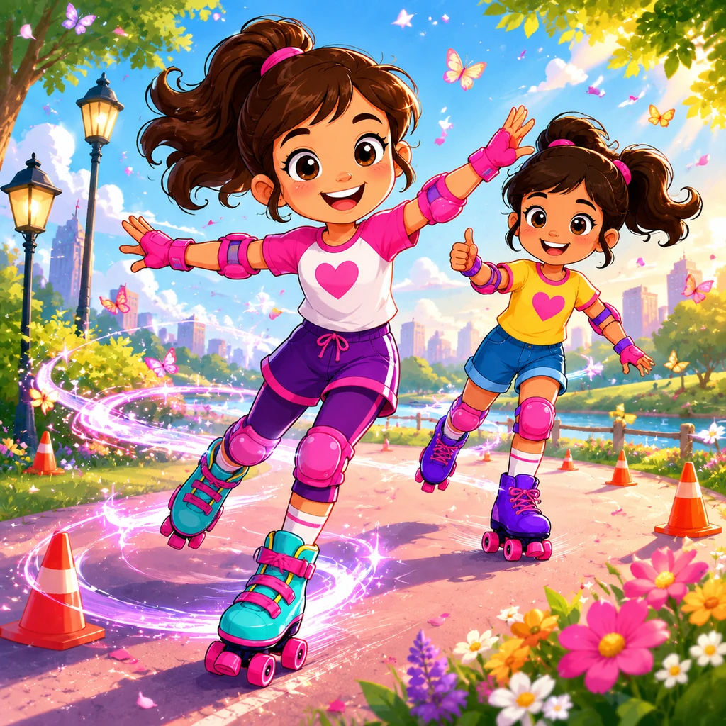 Lila’s Flying Wheels