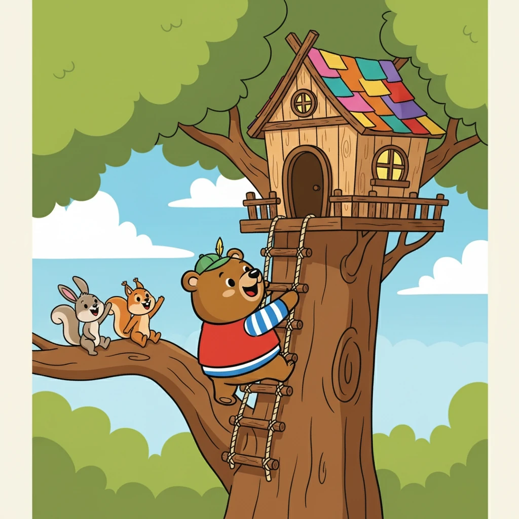 Pily, Zeca e Olívia continuaram a viver suas aventuras na floresta, sempre lembrando que a maior riqueza está nos amigos e nas experiências compartilhadas. E Pily sabia que sua casa na árvore era o lugar mais especial do mundo.