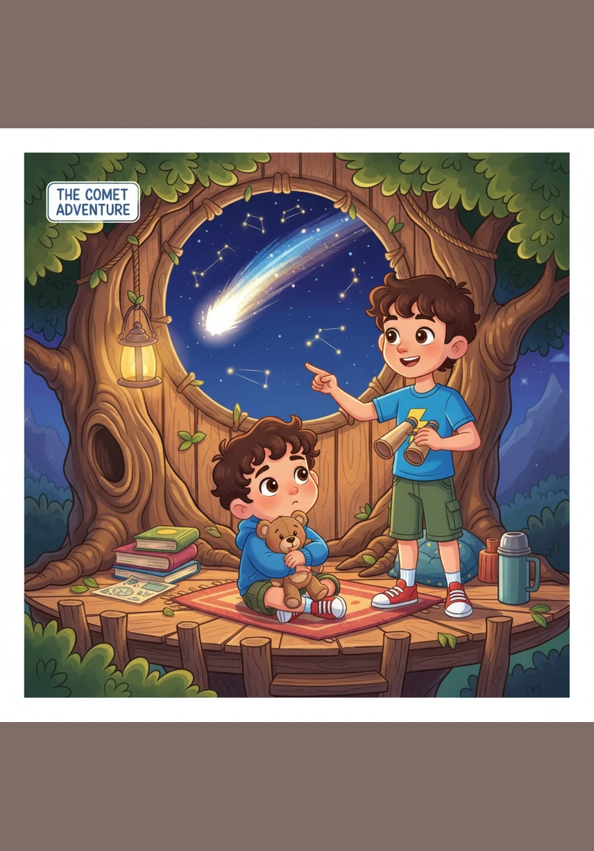 Nearby, little Yakub sits with his colorful crayons, lost in his own world of imagination. Although he can be a bit moody at times, his vibrant drawings reveal a remarkable talent that surprises everyone who sees them.