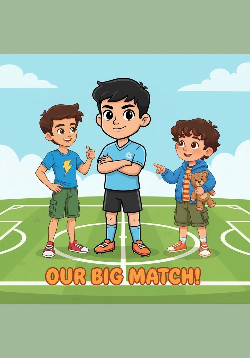 With the constant support of his family, Yusuf feels confident and ready to face any challenge that comes his way. He knows that with persistence and the love of his brothers, he can reach any goal he sets for himself.