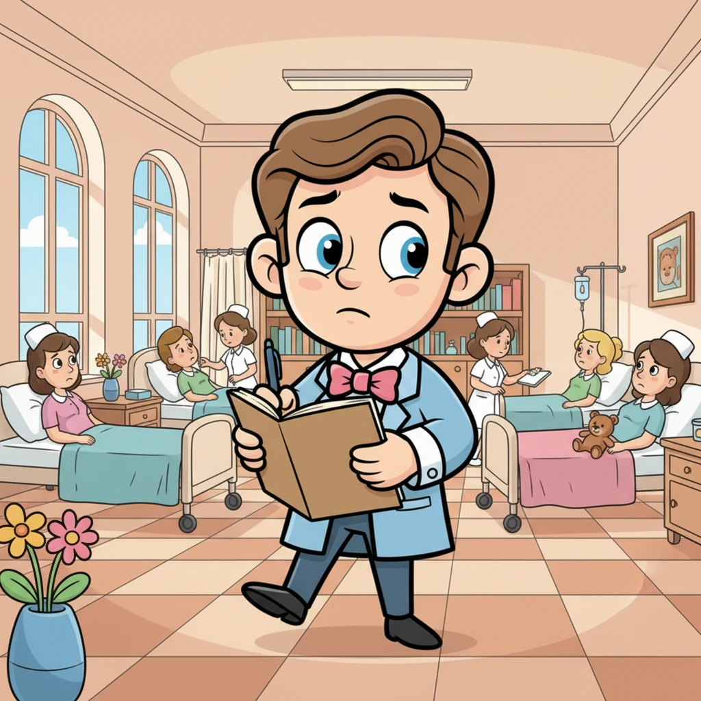 C'est alors qu'un nouveau médecin, le Docteur Ignace, arriva à l'hôpital. Il avait des yeux vifs et un esprit curieux, toujours prêt à observer et à réfléchir. Il était très préoccupé par toutes ces mamans malades.