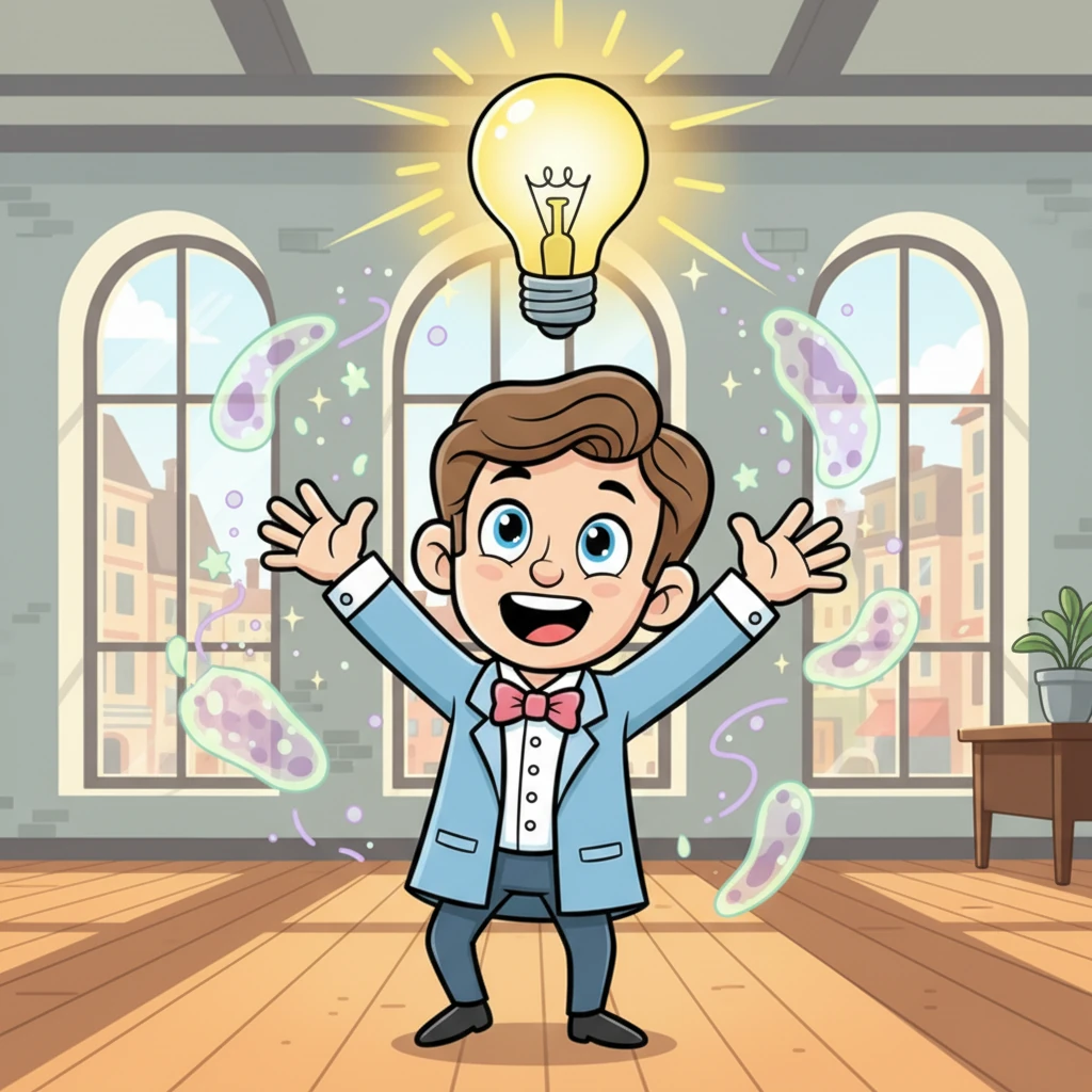 « Eurêka ! » s'écria le Docteur Ignace un jour, une idée lumineuse traversant son esprit. Et si c'était quelque chose d'invisible, transporté sur leurs mains, qui rendait les mamans malades ? Il fallait tester cette idée incroyable !