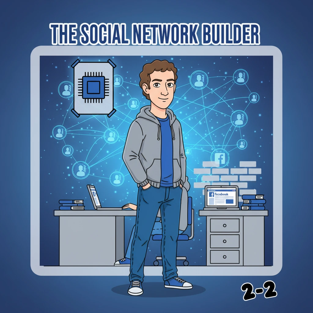 The Birth of Facebook - Educational stories