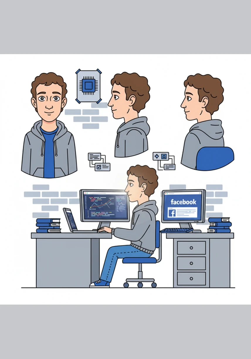 As the website grows into a global phenomenon, it evolves to include exciting new features like photo sharing and instant messaging. People everywhere begin to share their favorite memories and life updates with the simple click of a button, making the world feel a little smaller.