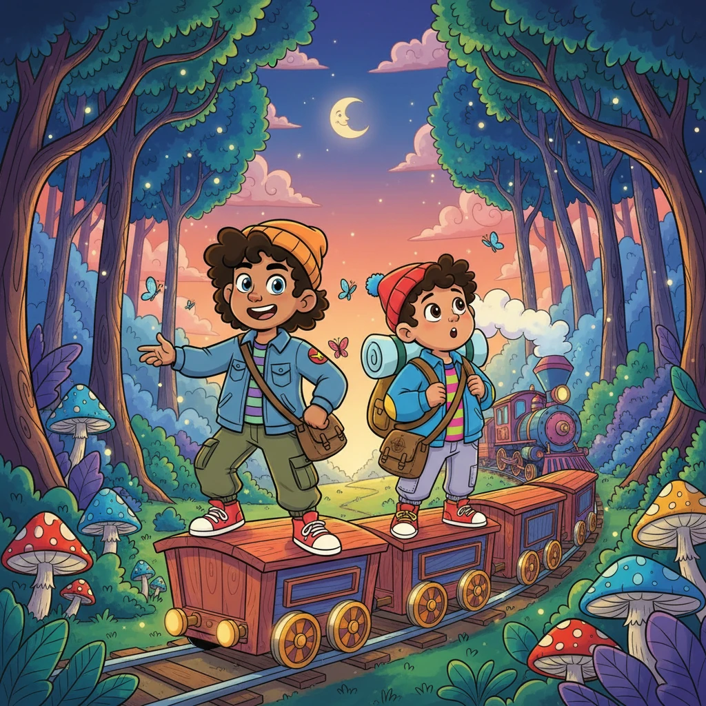 Hawke and Miguel's Forest Friendship
