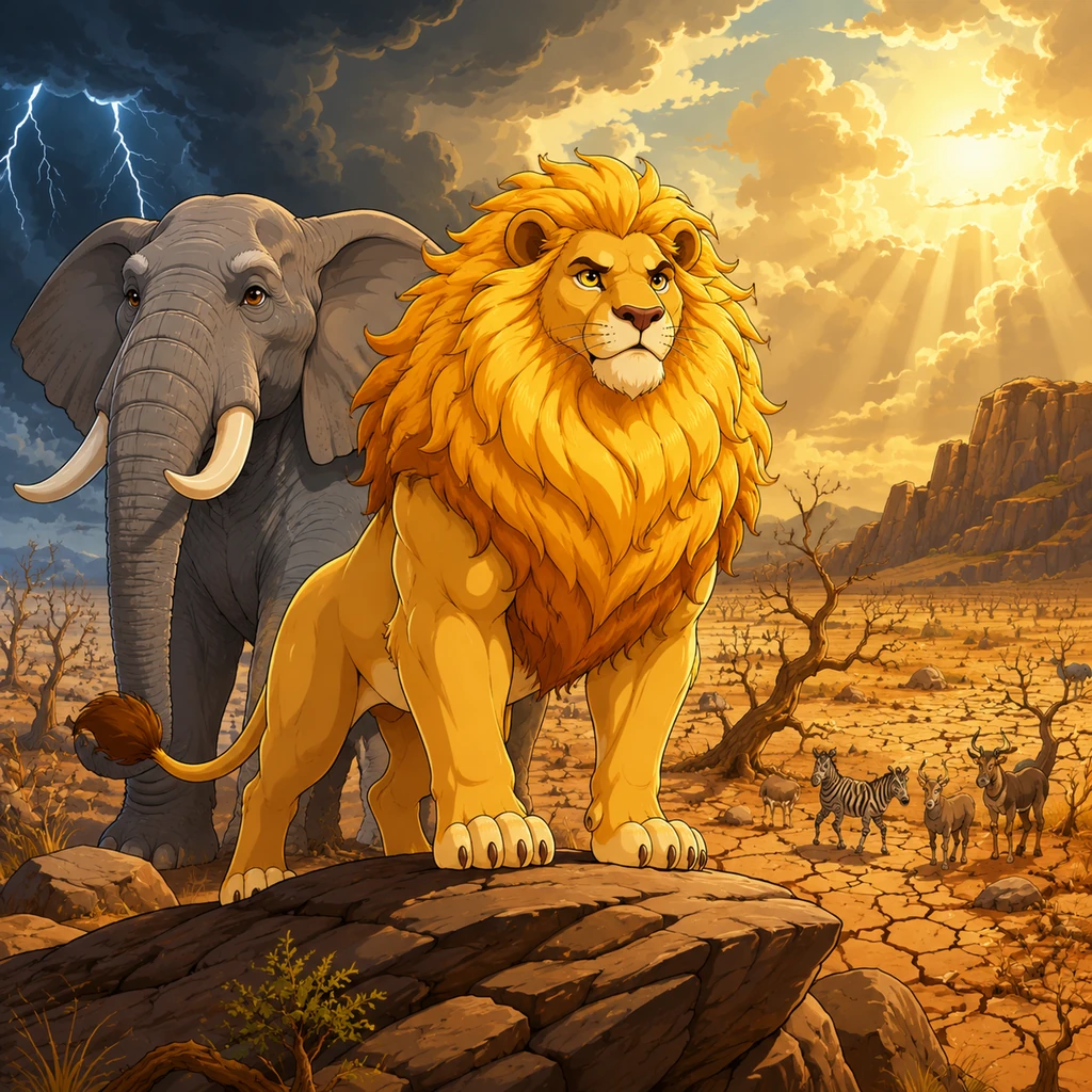 Leo the Brave: King of the Golden Ridge - animal