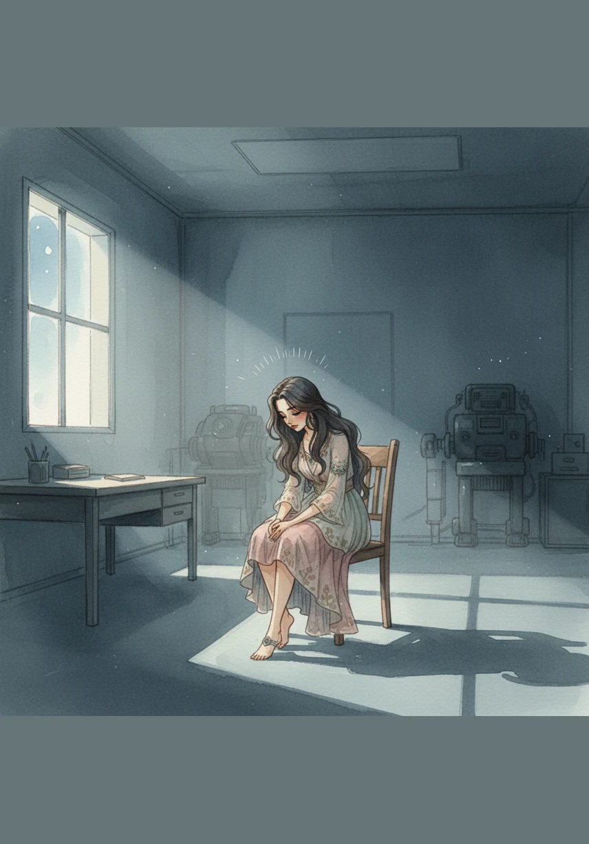 After Mark walked out, the office felt cavernous and cold, leaving Elena alone with the hum of the machines and the weight of her thoughts. In that hollow moment, she realized he was right; she had spent so much time being guarded that she no longer knew the person hiding inside.