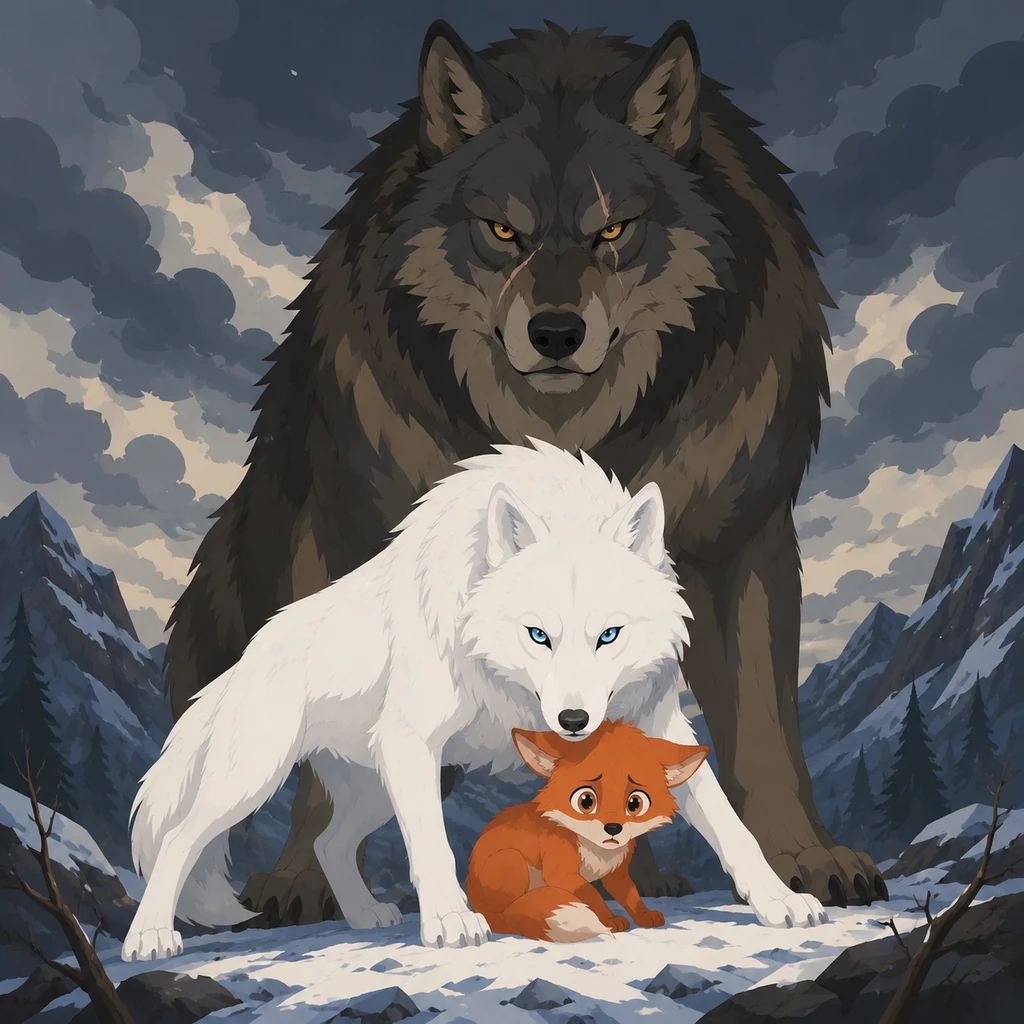 The White Wolf's Journey