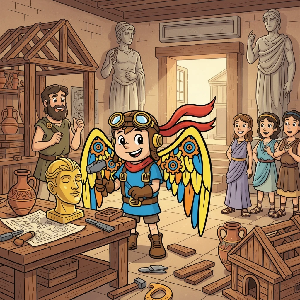 Миф о Дедале и Икаре - Historical stories