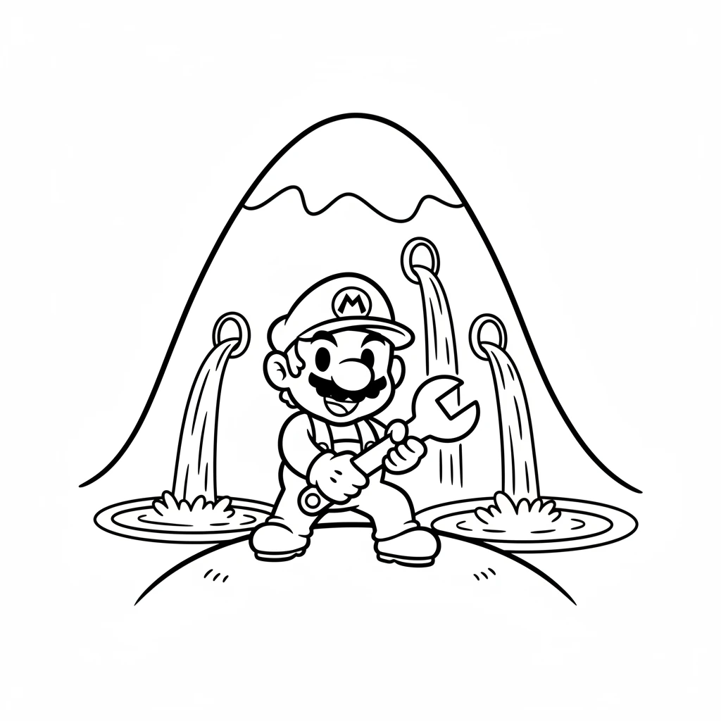 mario coloring pages
