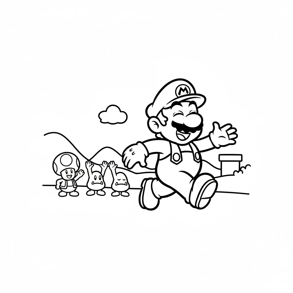 Tired but happy, Milo waved goodbye to his grateful friends. He knew he had done a good job. He skipped all the way back home, already dreaming of his next adventure.