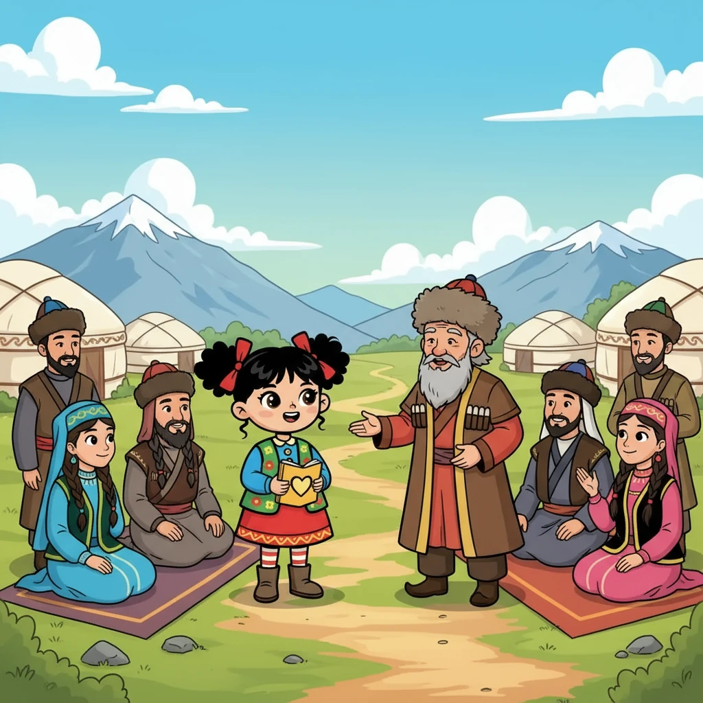 Төле би Данагүлмен сөйлесіп, оның тапқырлығына тәнті болды. Жолаушылардың бәрі риза болды. Төле би: «Осы қыз – елге дана келін болады!» - деп шешім қабылдады.