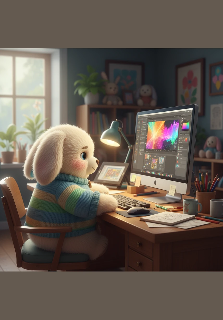 With a few clever strokes of the keyboard, Cody creates a vibrant blue canvas that fills the screen. He designs a small, sturdy basket at the bottom that can slide gracefully from left to right. The foundation of his digital universe is set and ready for action.