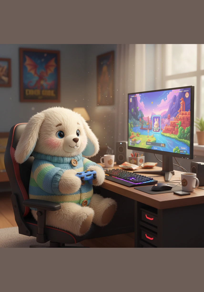 He programs the basket to respond to the touch of the arrow keys with perfect precision. Cody tests the controls, sliding the basket back and forth with a satisfying click-clack of the keyboard. The movement is smooth, making the game feel responsive and fun.