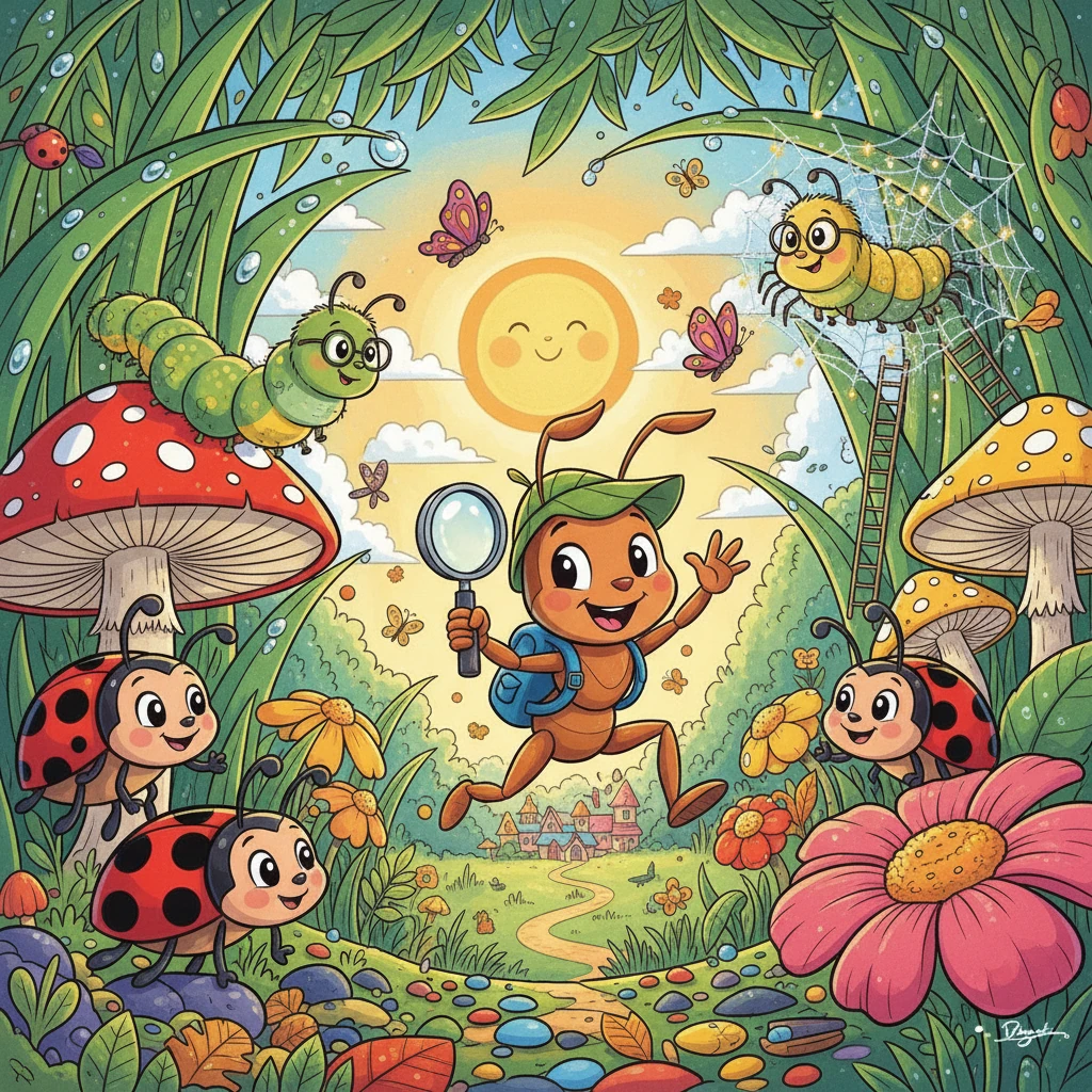 Petualangan Budi Si Semut Kecil