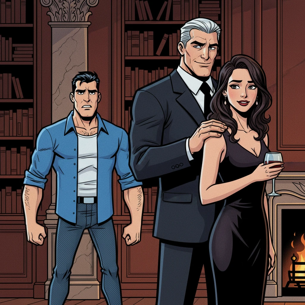 As their relationship deepened, Arthur began to notice the subtle, unsettling dynamics between Elara and their formidable employer, Silas Blackwood. Blackwood, a man of imposing wealth and an even more imposing reputation, had a predatory gaze that lingered too long on Elara. Arthur’s unease grew, a cold premonition stirring within him.