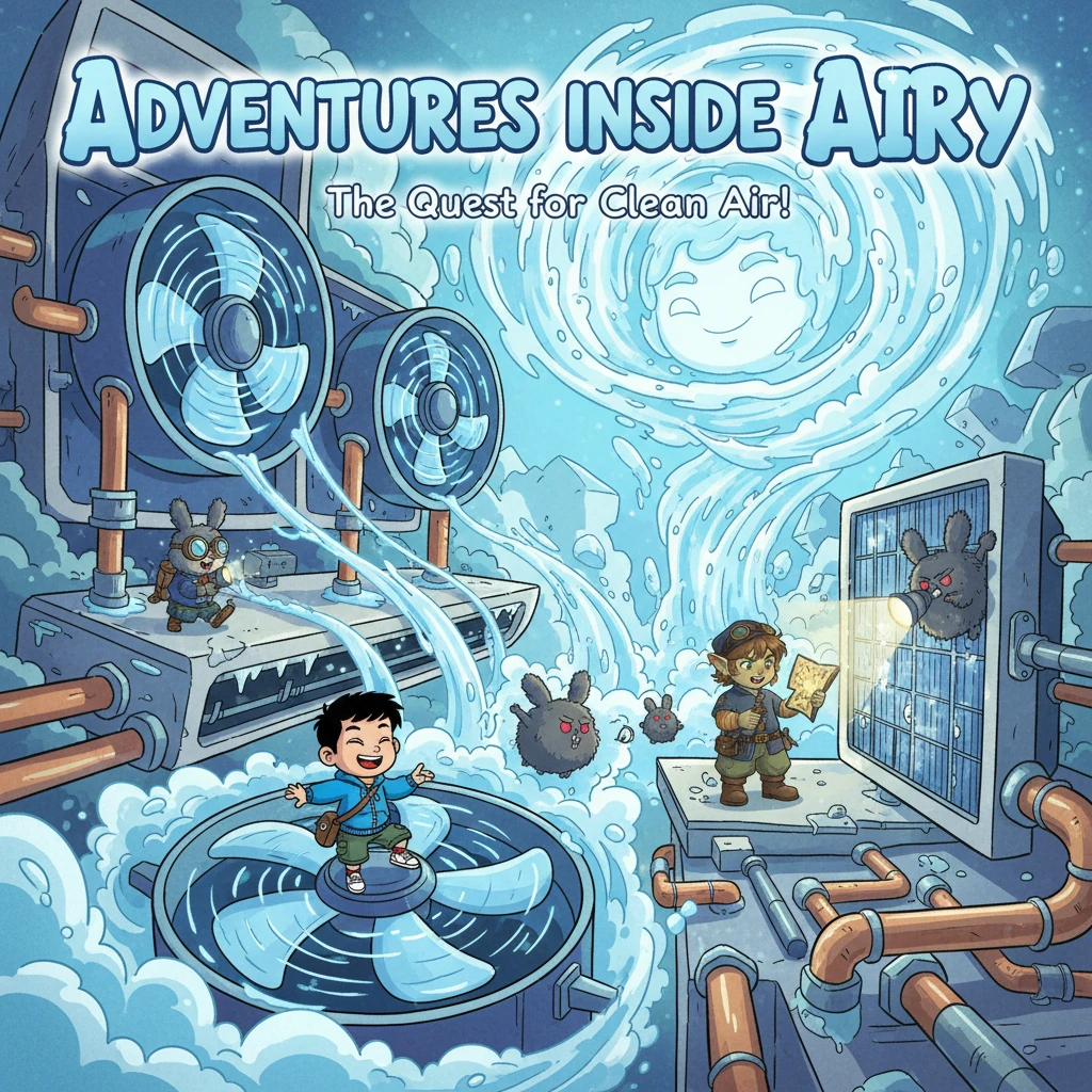 酷宝的冷暖魔法：空调的小秘密 - 教育故事