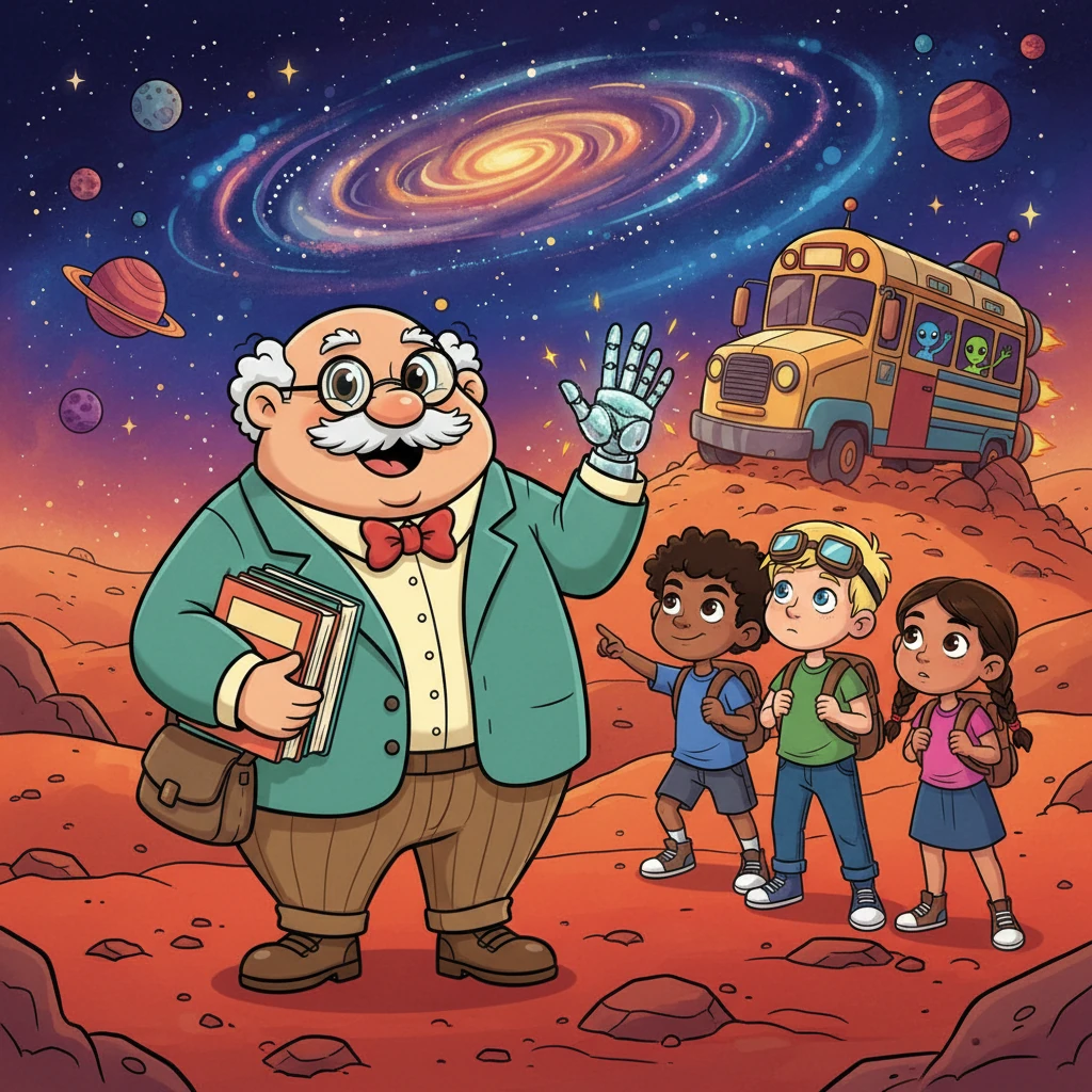 El Profesor Extraterrestre y los Niños Valientes - adventure