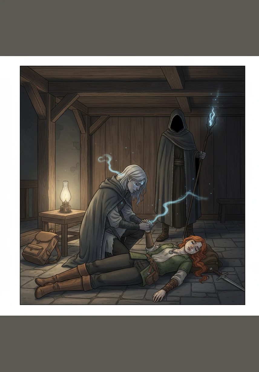 Elara sat alone in her dimly lit bedroom, the silence of the house weighing heavily on her heart. It had been months since the accident that took her brother, Leo, but the grief still felt like a shadow following her every move. She stared at the old photographs on her desk, wishing she could hear his voice just one last time.