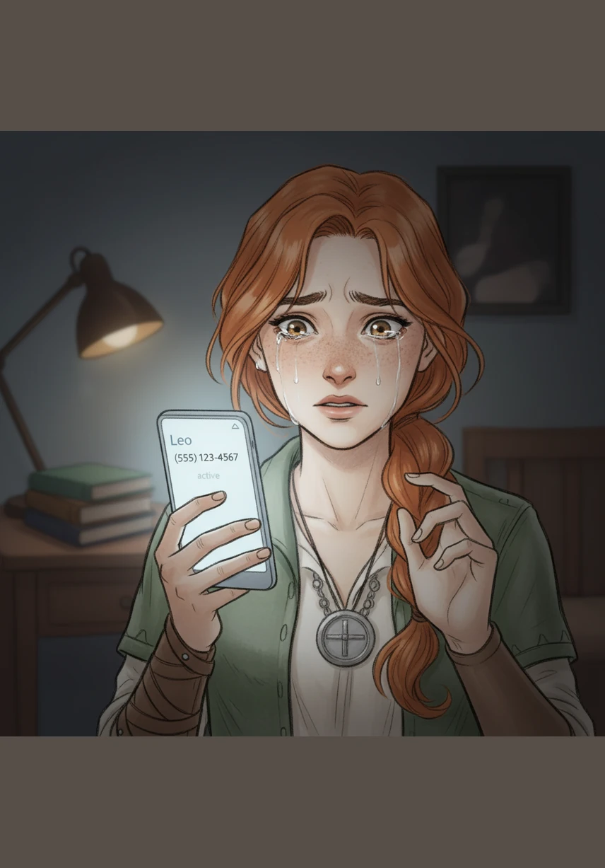She tapped on the contact information, her vision blurring with tears of confusion and fear. The number displayed was not random; it was Leo’s old cell phone number, the one that had been deactivated the very day he died. There was no way this phone should still be active, let alone sending messages.
