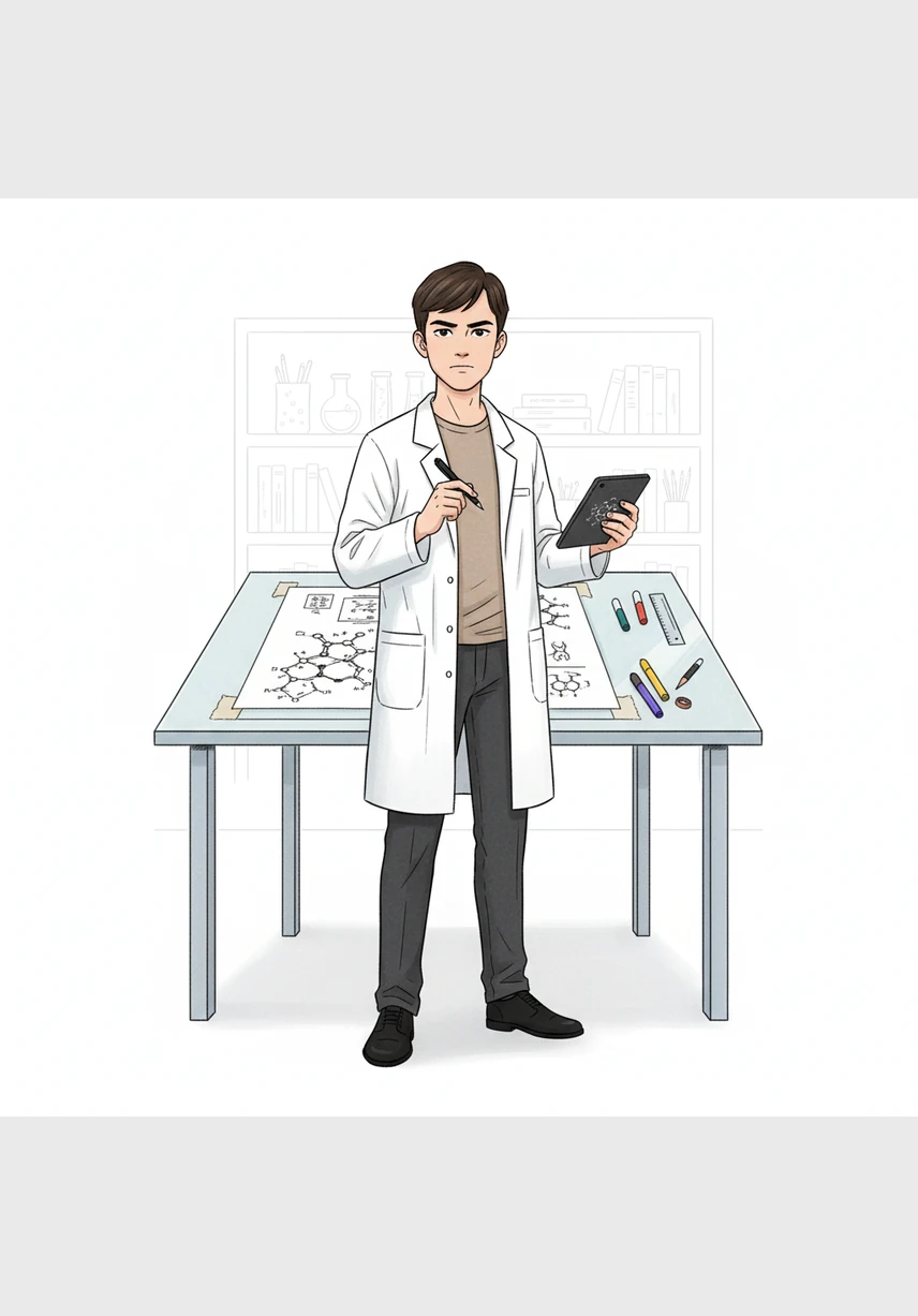 Aidarbek creates a detailed map showing how pollutants enter the human body via contaminated drinking water, food sources like fish, and even absorption through the skin during swimming. He highlights that nitrates (NO₃⁻) from fertilizers can undergo chemical reduction in the body to become highly toxic nitrites.