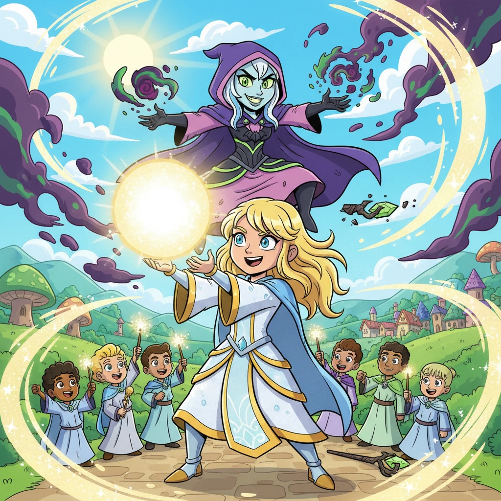 Elara and the Sphere of Light