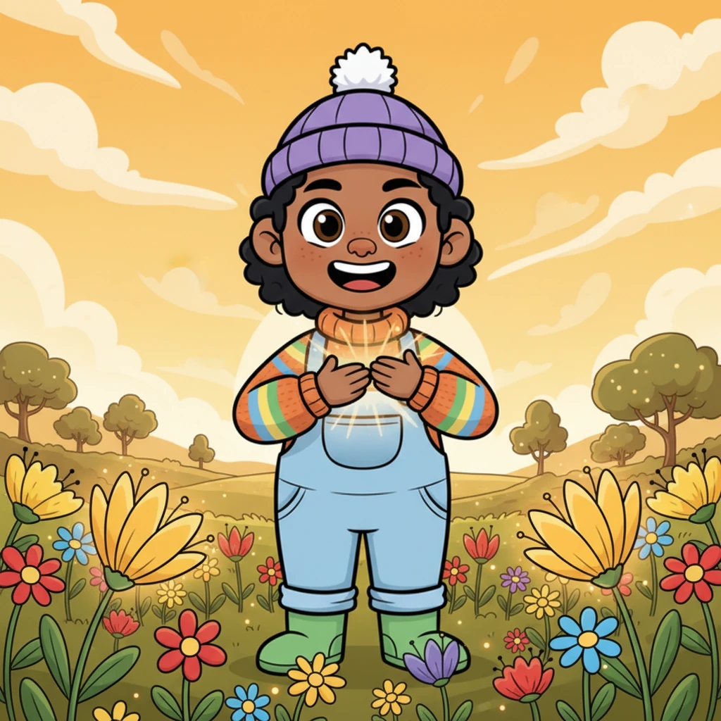 A warm, happy feeling bloomed in Koa’s heart, like a bright wildflower. Koa understood that acknowledging the Traditional Custodians helps keep their stories, their culture, and their deep connection to the land alive and strong for everyone. It was a powerful and important truth.