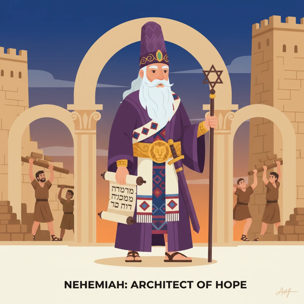 Nehemiah and the Great Wall of Hope - 历史故事