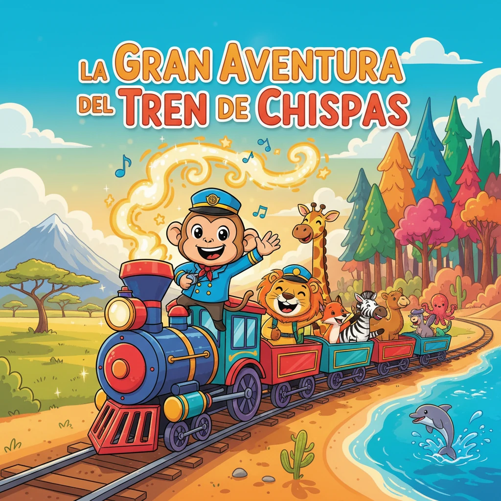La Gran Aventura del Tren de Chispas - 冒险故事