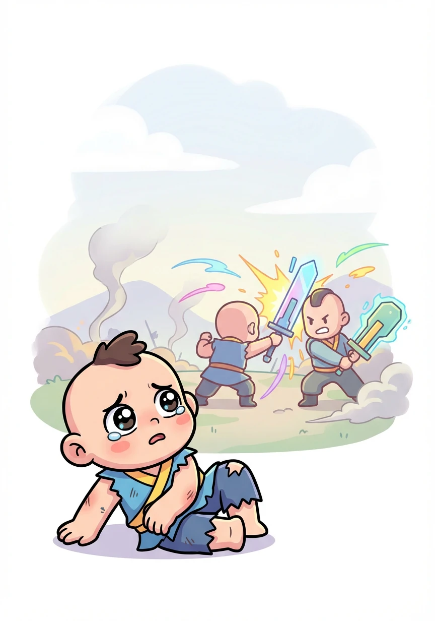 在一次激烈的战斗中，涅槃不幸被地球人的新型武器击中，身受重伤。他倒在地上，看着族人为了保护他而奋战，心中充满了愧疚。