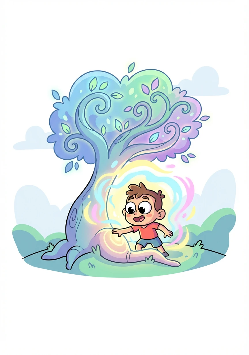 潘多拉的灵魂之树感受到了涅槃的痛苦和决心，它释放出强大的能量，治愈了涅槃的伤势，并赋予他更强大的力量。