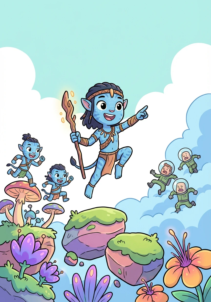 地球人的军队失去了指挥，开始溃败。涅槃带领着阿凡达战士们乘胜追击，将所有的地球人赶出了潘多拉。