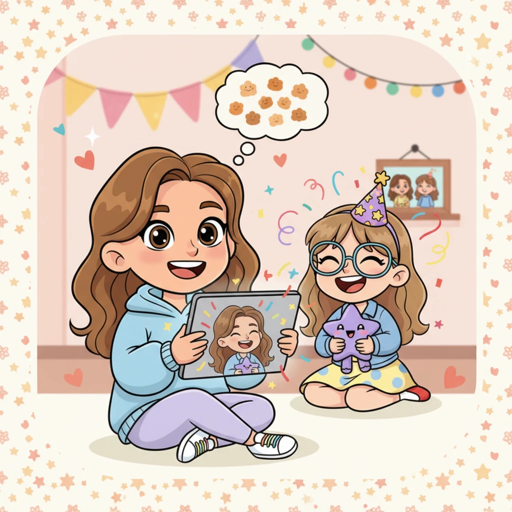 As Ishaanya turned 19, Tanisha organized a special virtual celebration, complete with silly filters and a heartfelt message. She felt immense gratitude for their journey, reflecting on all the memories they had made since 2024. Their bond had only deepened with time.