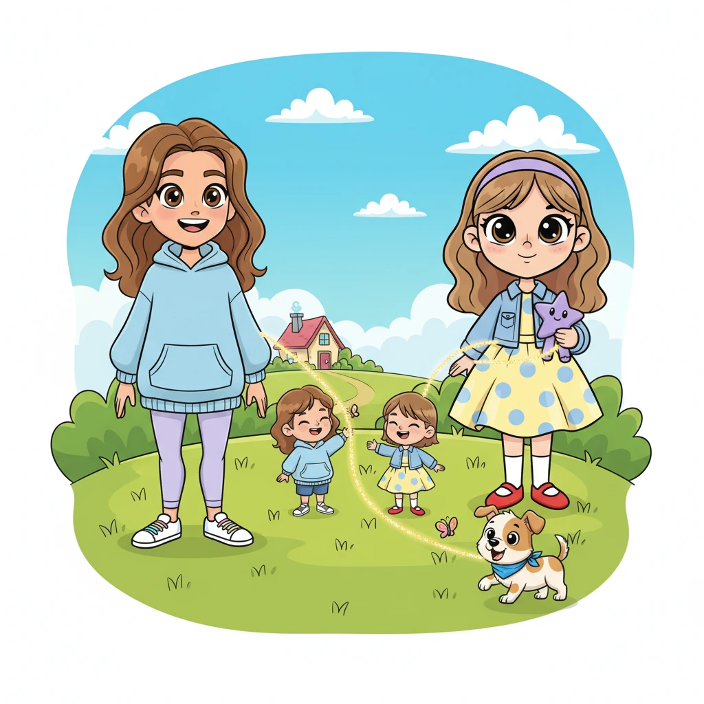 Tanisha smiled, a warm feeling spreading through her heart, knowing that her and Ishaanya's friendship was truly forever. She imagined a future where their children would indeed meet, playing together just as they had dreamed. Their unbreakable thread of friendship would continue through generations.