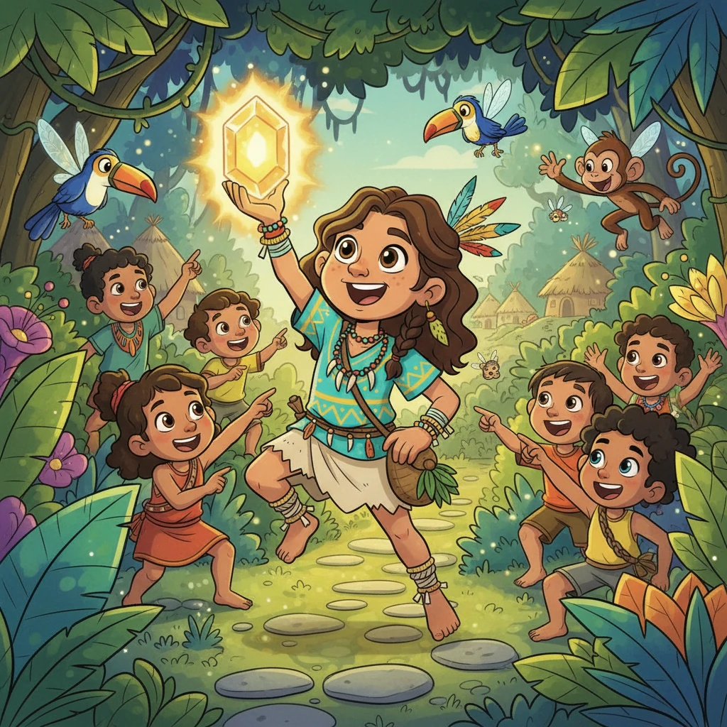 Koa and the Glowing Stone - Adventure stories