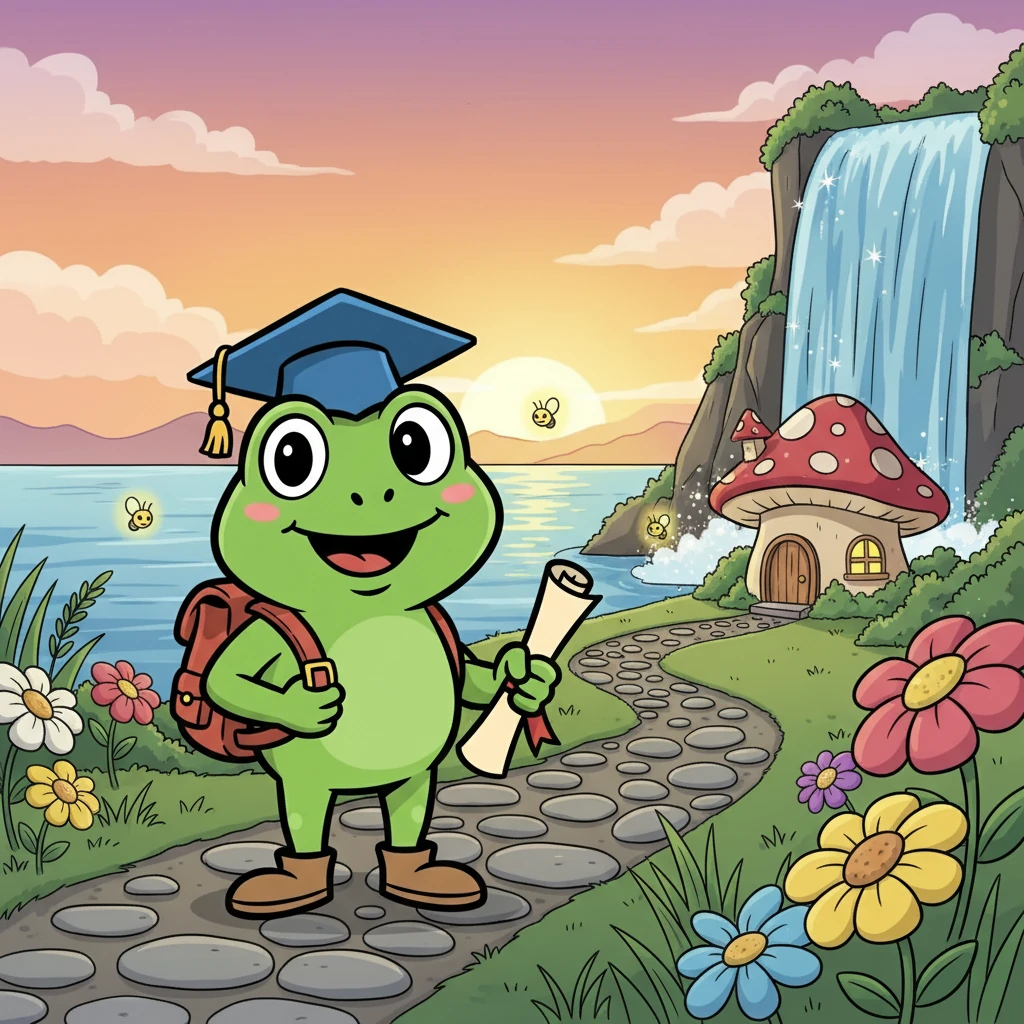 No final do dia, Sapinho Sabichão voltou para casa, com o coração cheio de alegria e conhecimento. Ele aprendeu sobre a natureza, a amizade e a importância de ajudar os outros. Ele sabia que a aventura no Lago Encantado sempre seria lembrada com carinho.