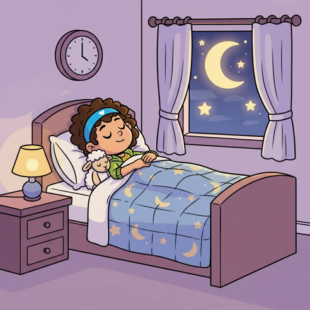 A importância do sono e do descanso também foi revelada. Ana visualizou-se em um quarto aconchegante, dormindo profundamente e acordando renovada para um novo dia.