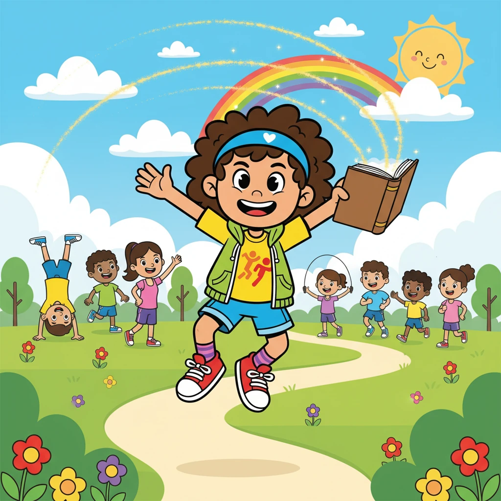 No final da jornada, Ana percebeu que o livro mágico era apenas o começo. Ela estava pronta para continuar sua jornada de fitness, inspirando outras pessoas a cuidarem de si mesmas e viverem uma vida mais saudável e feliz.