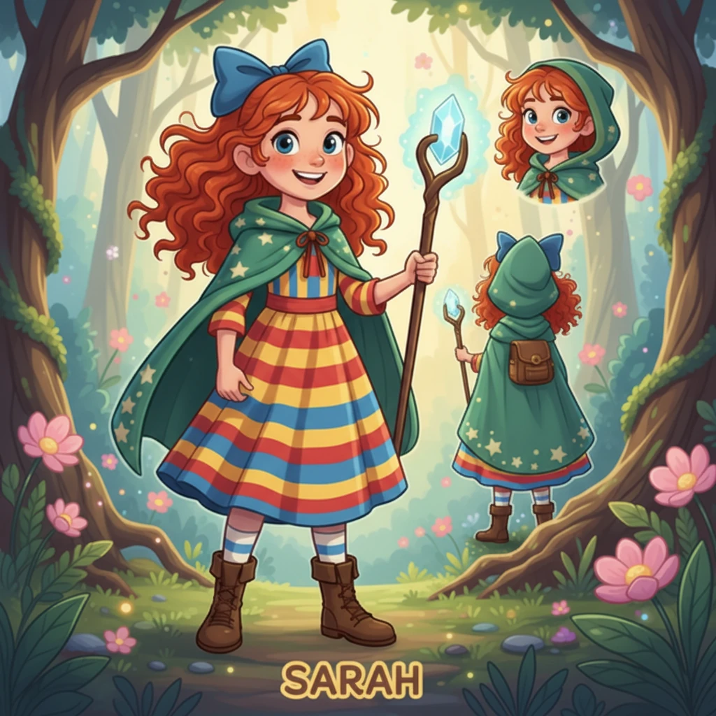 Sarah Says Book 1: All About Me and ABC - educational