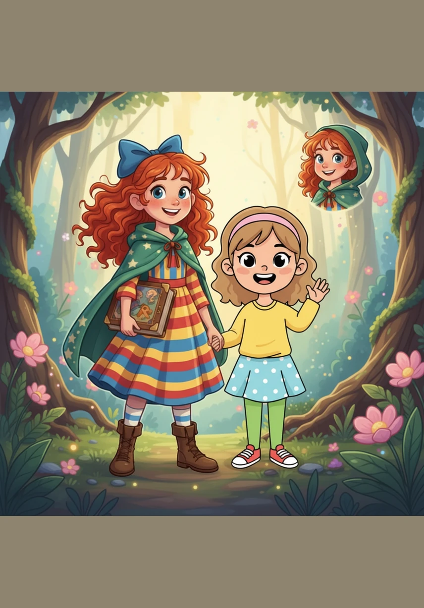 The final page is a bright review collage featuring Sarah, the alligator, the bear, and the cat all playing together. All the shapes, colors, and letters from the unit are hidden in this cheerful, busy scene for children to find.