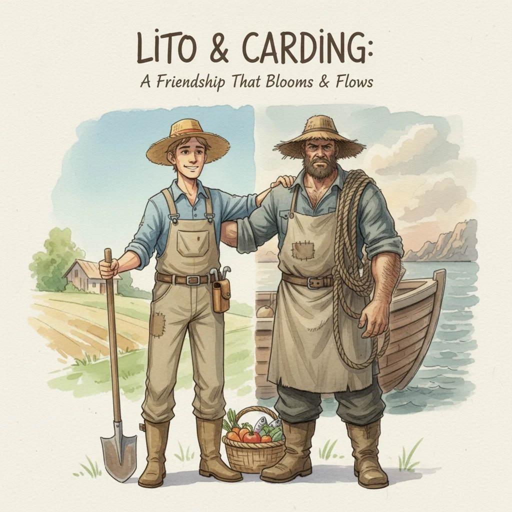 Ang Magsasaka at ang Mangingisda - Friendship stories