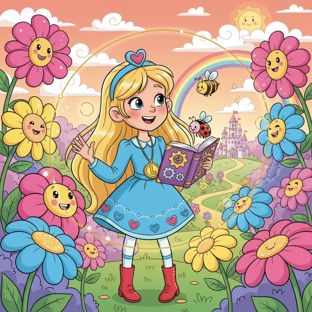 ליבי בממלכת הפרחים - fairy-tale