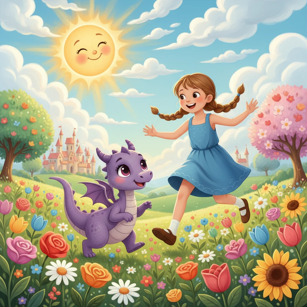 Leah and the Dragon - Сказки