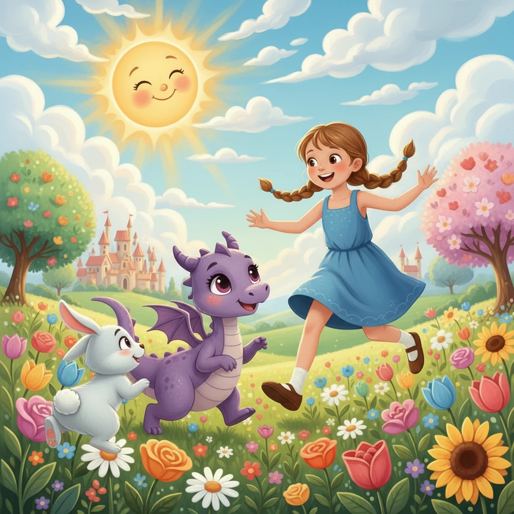 The rabbit, now free, hopped away, thanking them. Leah and Violet smiled, happy they could help. They realized that helping others brought them even more joy than their adventures.