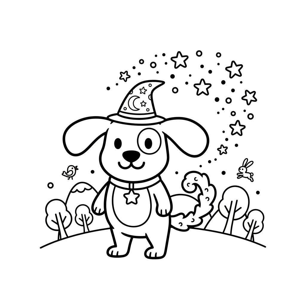 dog coloring pages