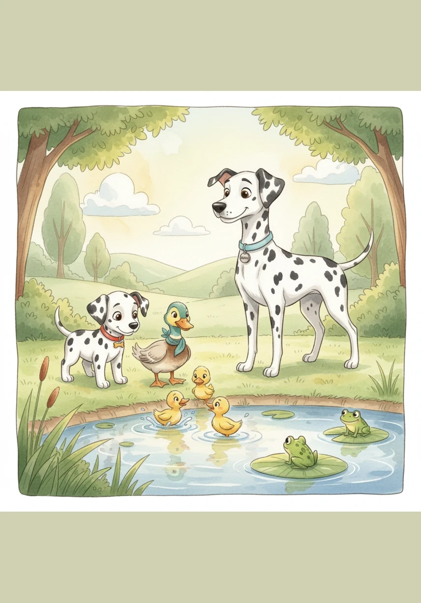 Near the duck pond, they discovered a magnificent, squelchy mud puddle that looked like liquid chocolate. It was far too tempting to ignore, and with a synchronized leap, they dove right into the middle of the mess.